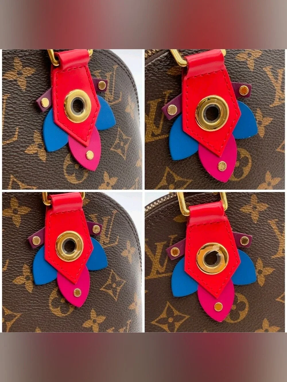 Auth Louis Vuitton LMTD Monogram Totem Alma BB Bag